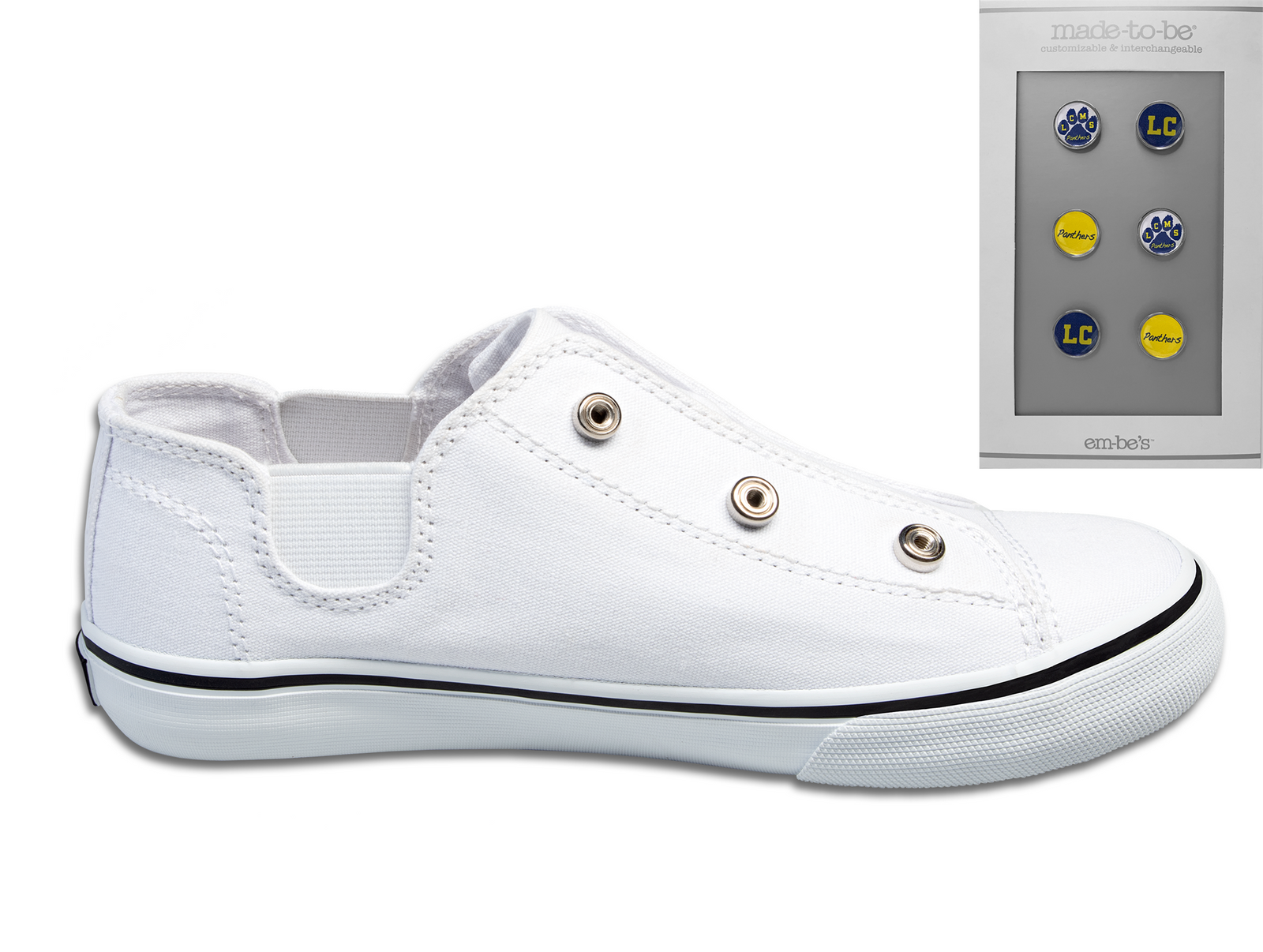 Dash • White w/LCMS Caps