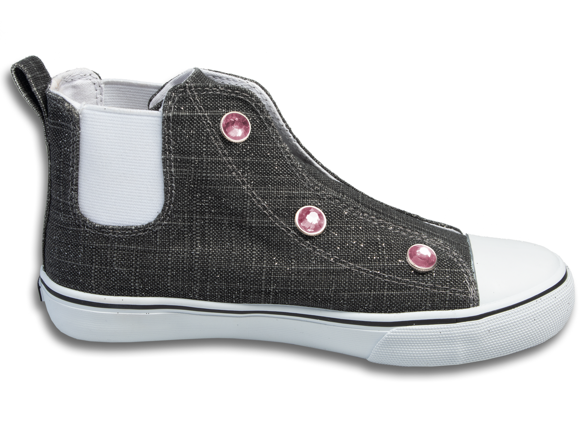 Speedster • Charcoal Sparkle W/Rhinestones Color Options (Womens Sizes: 3Y/5W - 9Y/11W)