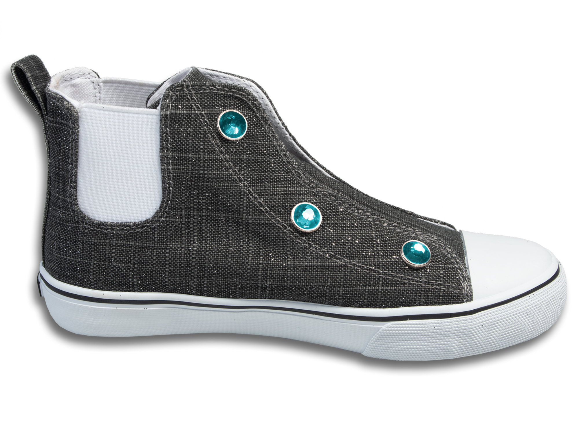 Speedster • Charcoal Sparkle W/Rhinestones Color Options (Womens Sizes: 3Y/5W - 9Y/11W)