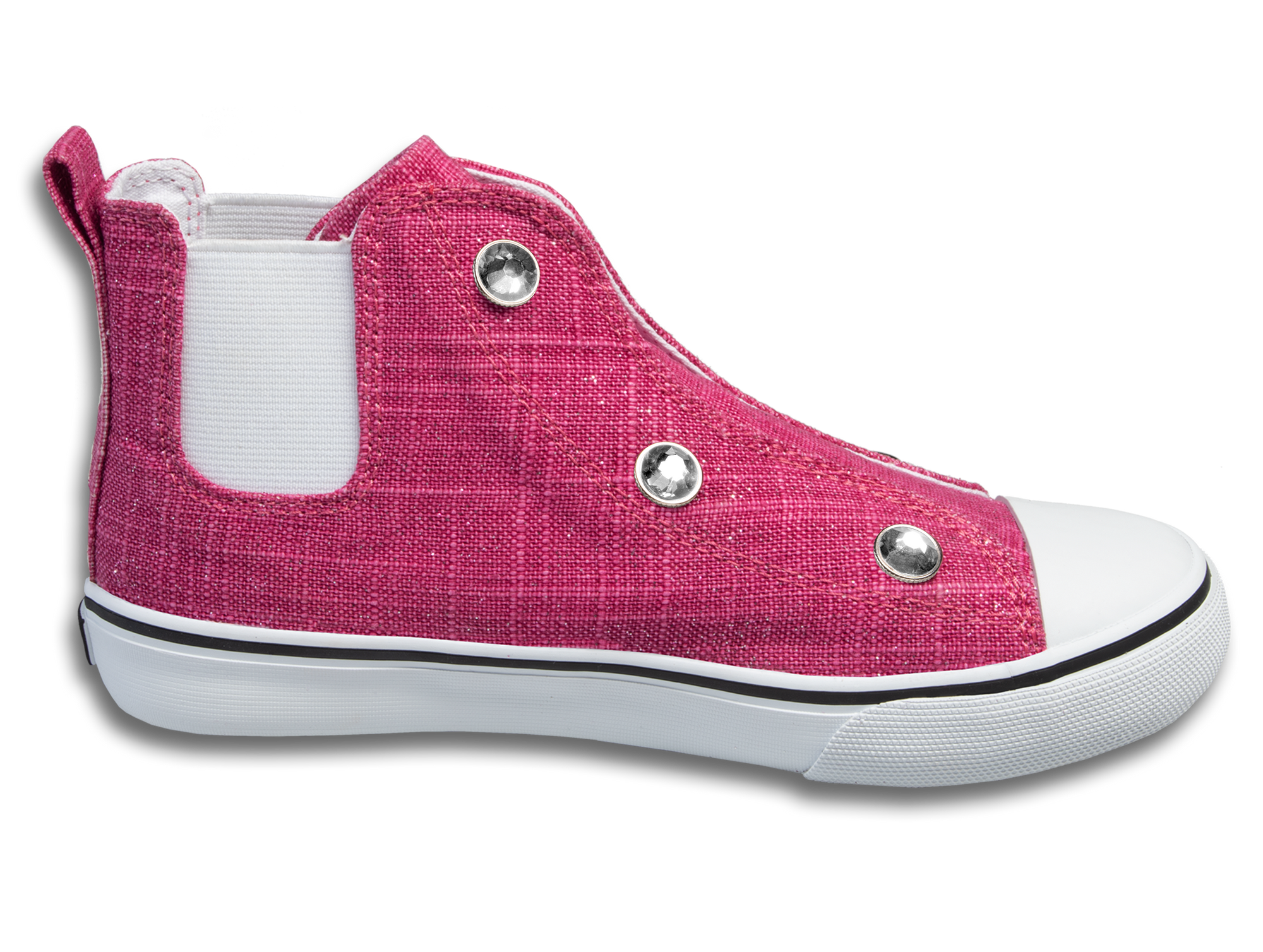 Speedster • Pink Sparkle W/Rhinestones (Youth Sizes: 10Y-3Y)