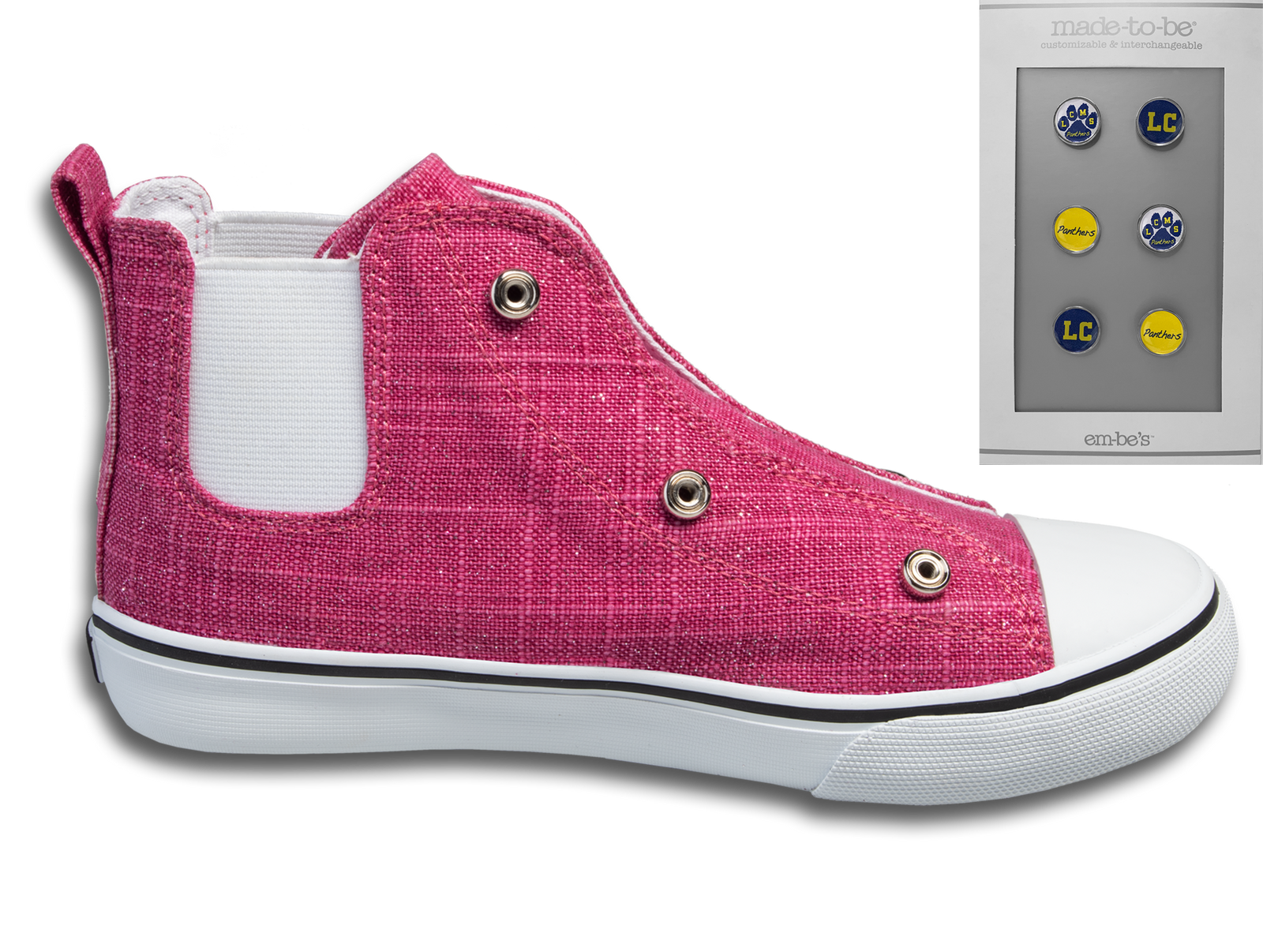 Speedster • Pink Sparkle w/LCMS Caps