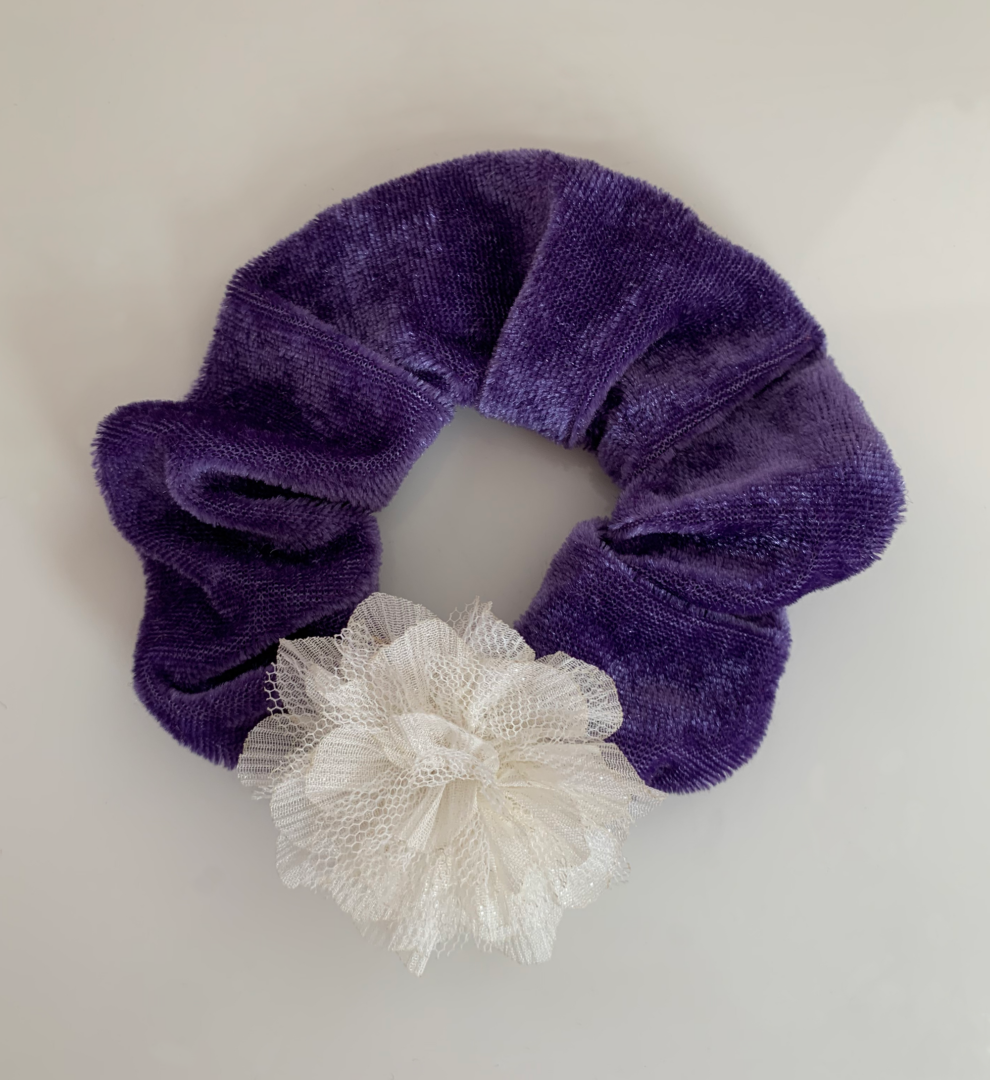 Scrunchies (Set of 3 Purple Mix)