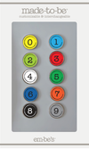 Numbers Caps (10)
