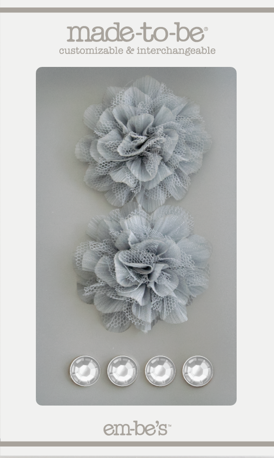 Tulle Floret Box Set - Silver