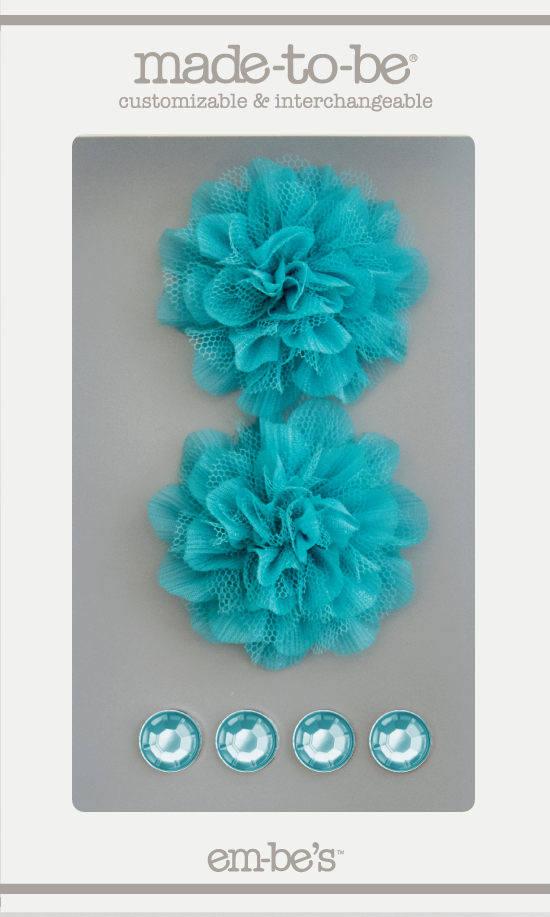 Tulle Floret Box Set - Turquoise