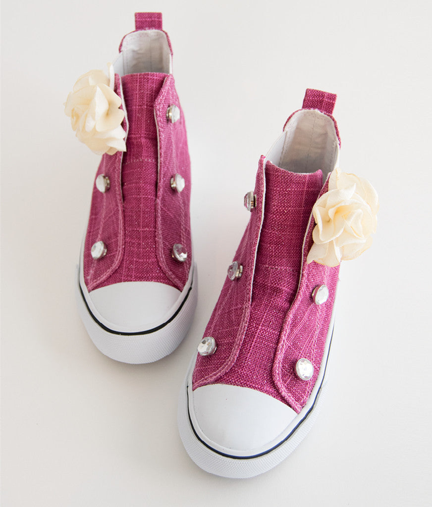 Satin Rosette Set - Off White