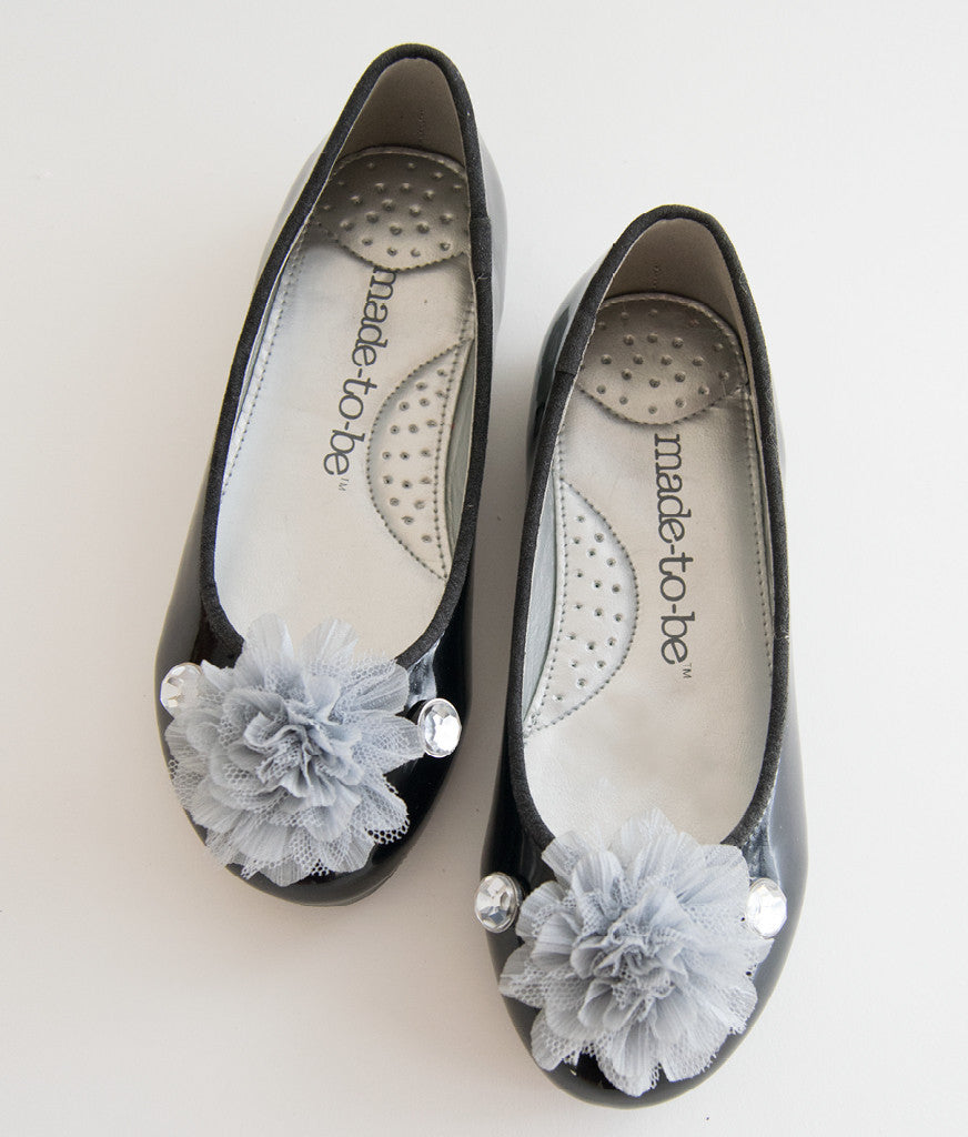 Flower and Rhinestone Embellishments