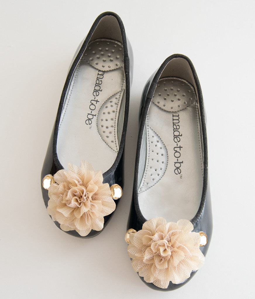 Flower and Rhinestone Embellishments