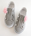 Flower and Rhinestone Embellishments